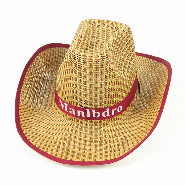 Woven Straw Cowboy Hat — view 2