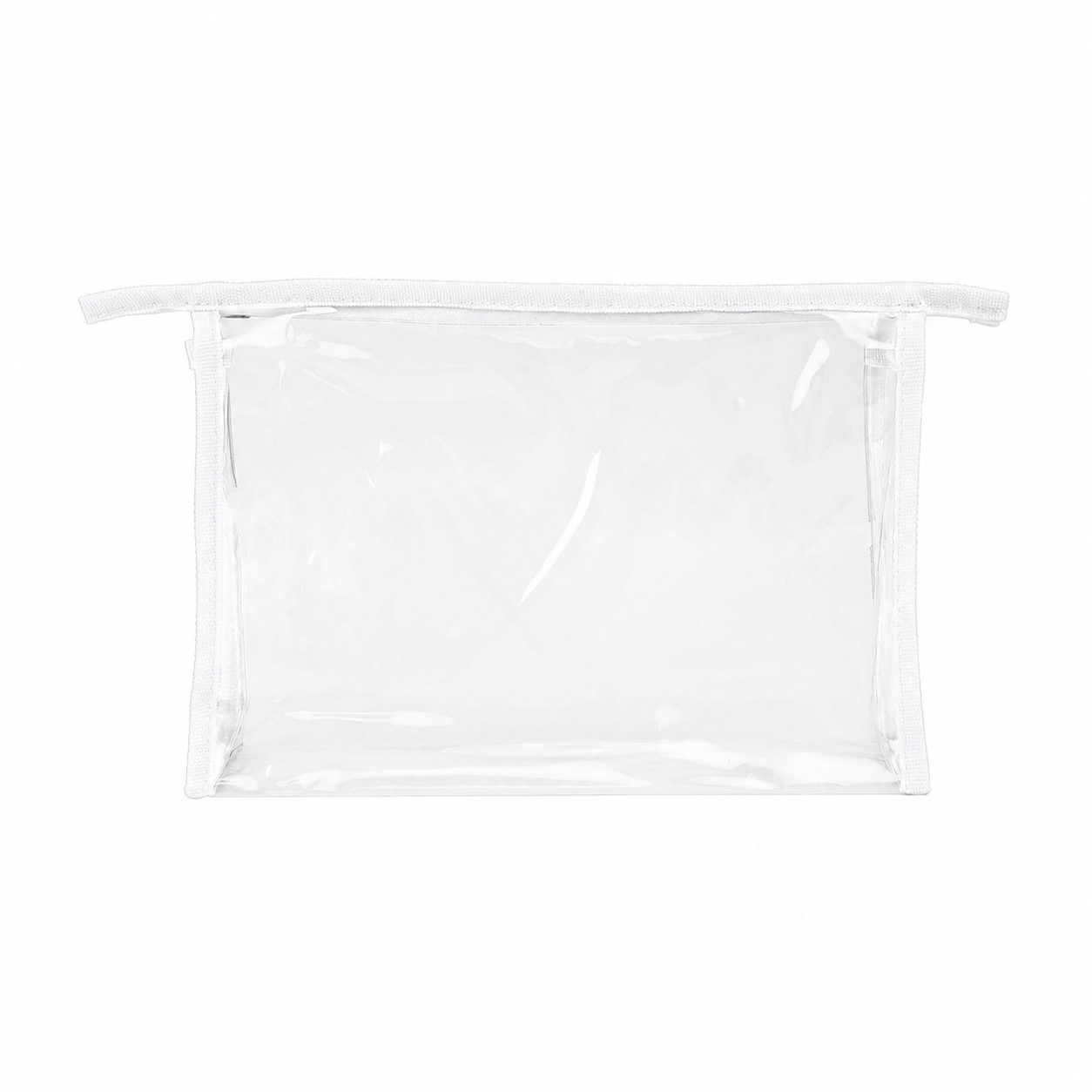 PVC Transparent Toiletry Bag — White