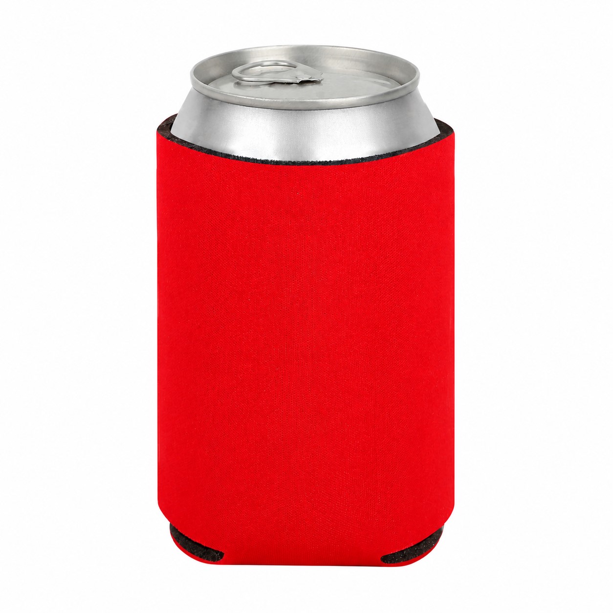 Economy Foam Can Cooler — Red