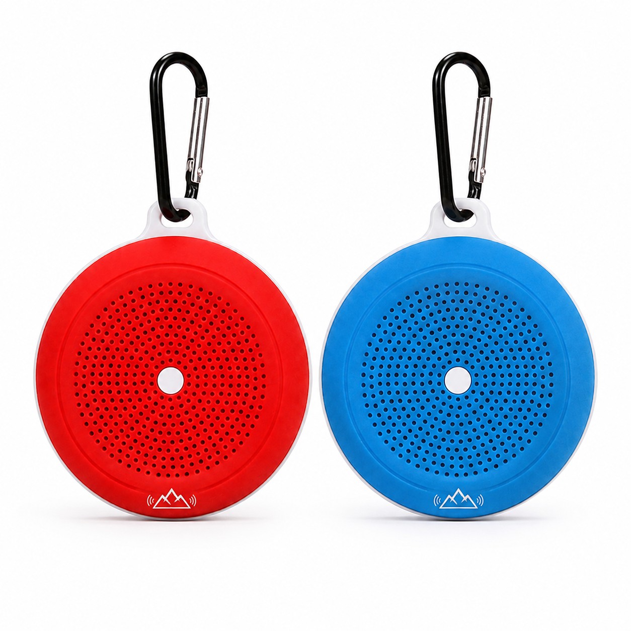 Metal Mini Bluetooth Speaker With Carabiner