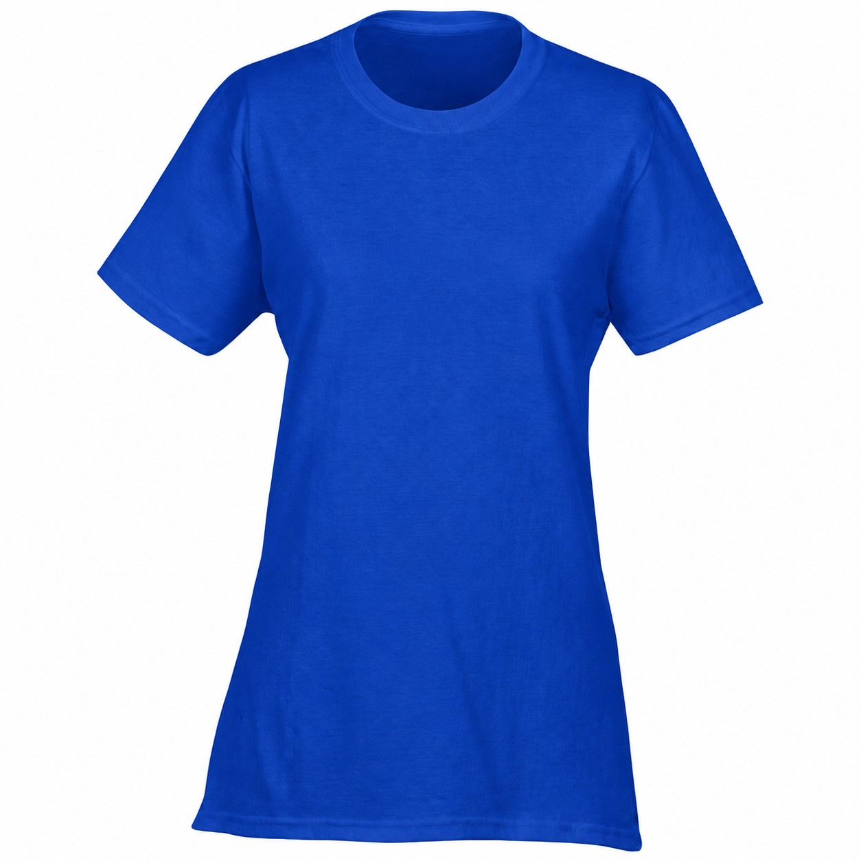 Ladies Blend Short Sleeve Tee — Blue