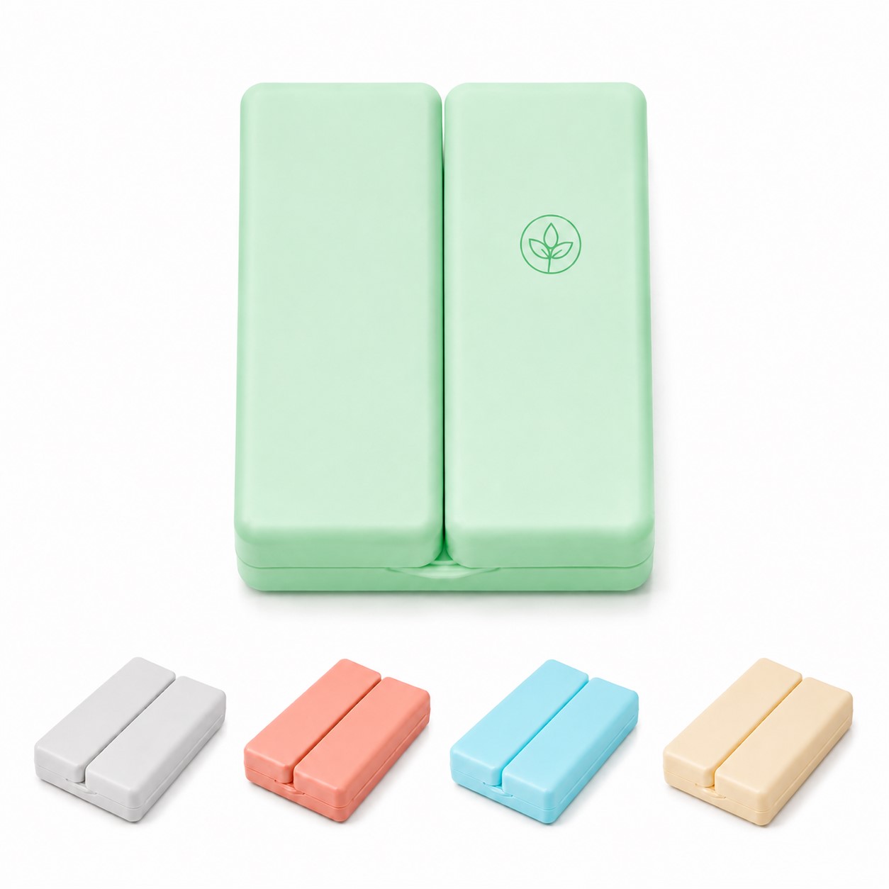 Magnetic Folding Polypropylene Pill Organizer