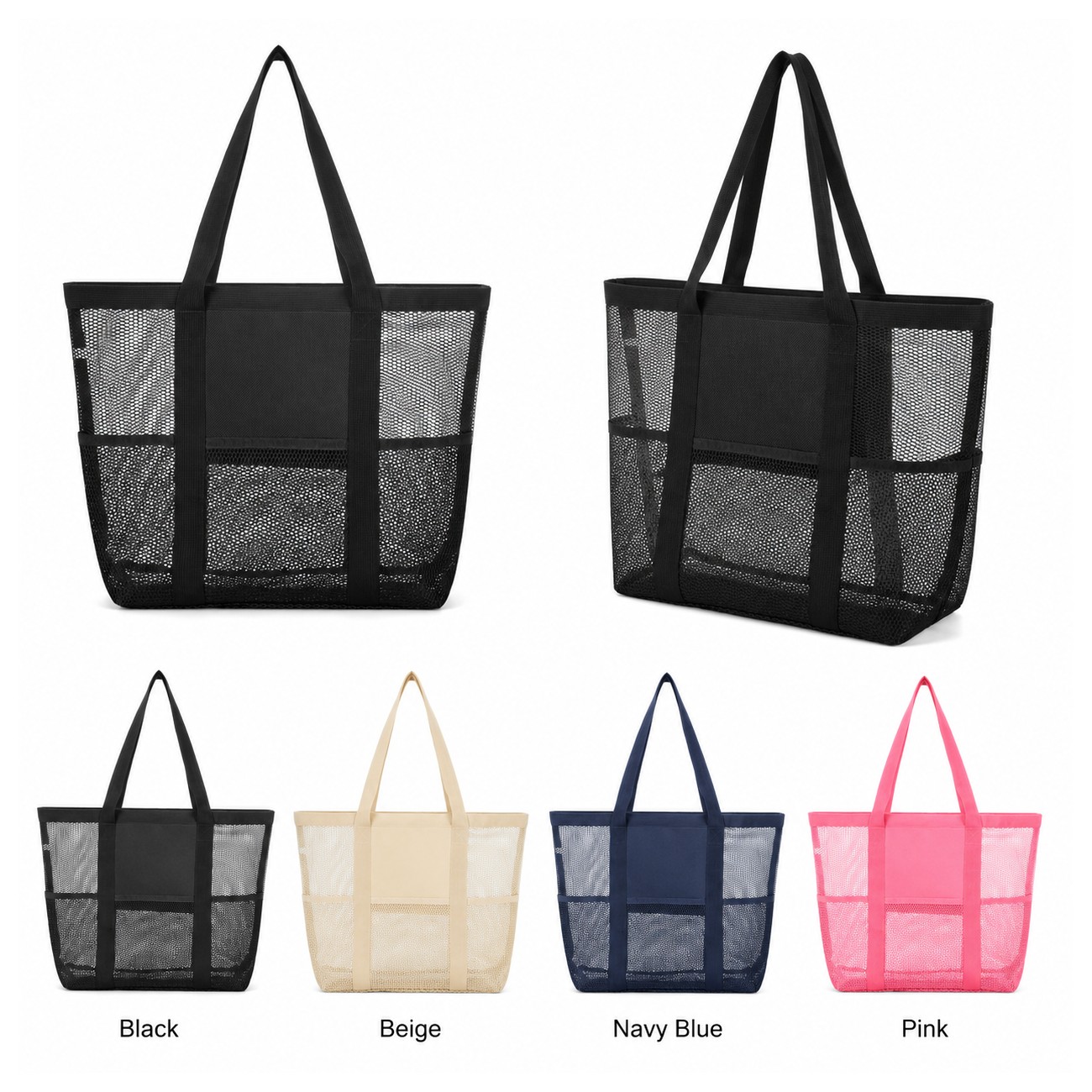 Nylon Roomy Tote Bag