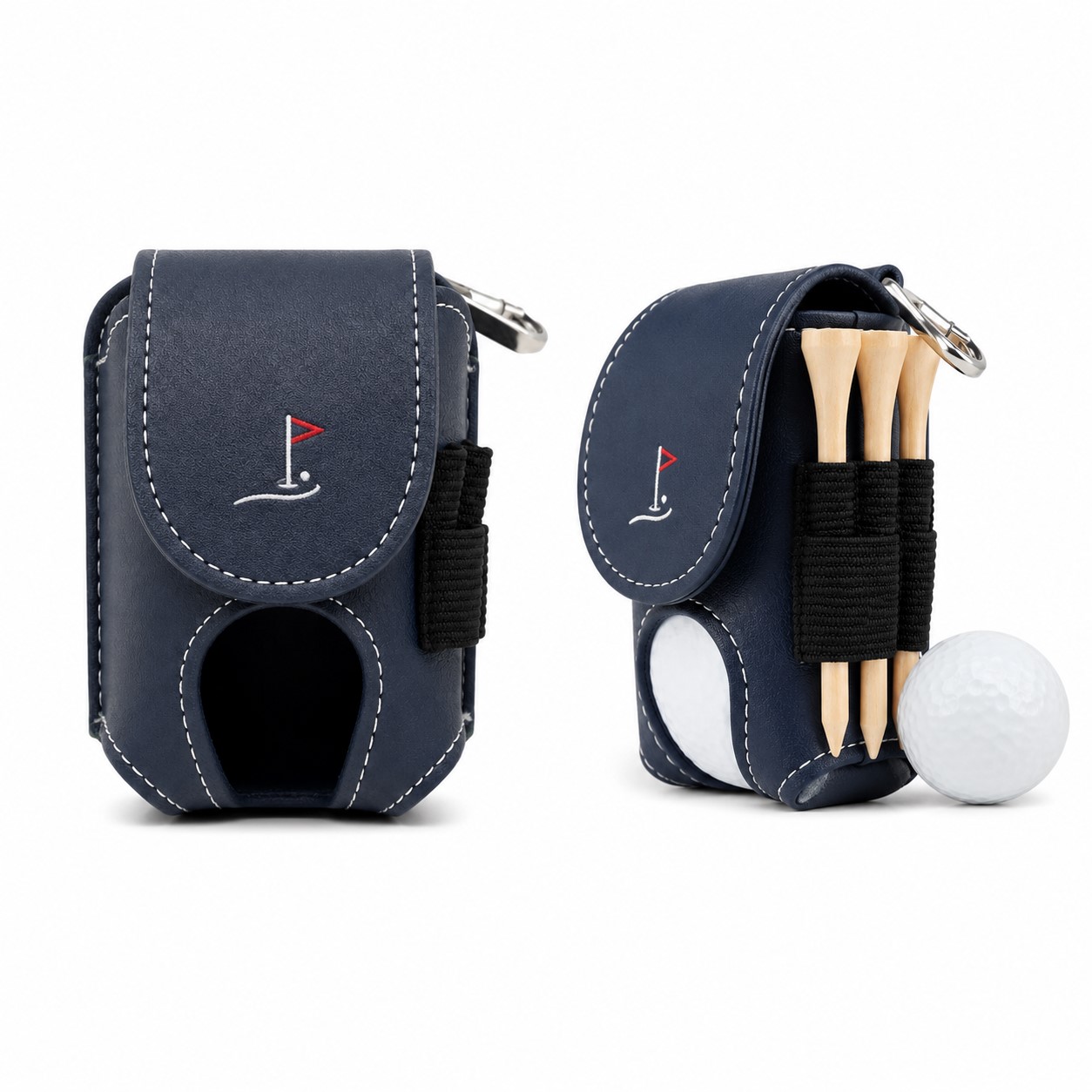 PU Polo Shirt Golf Tee Holder