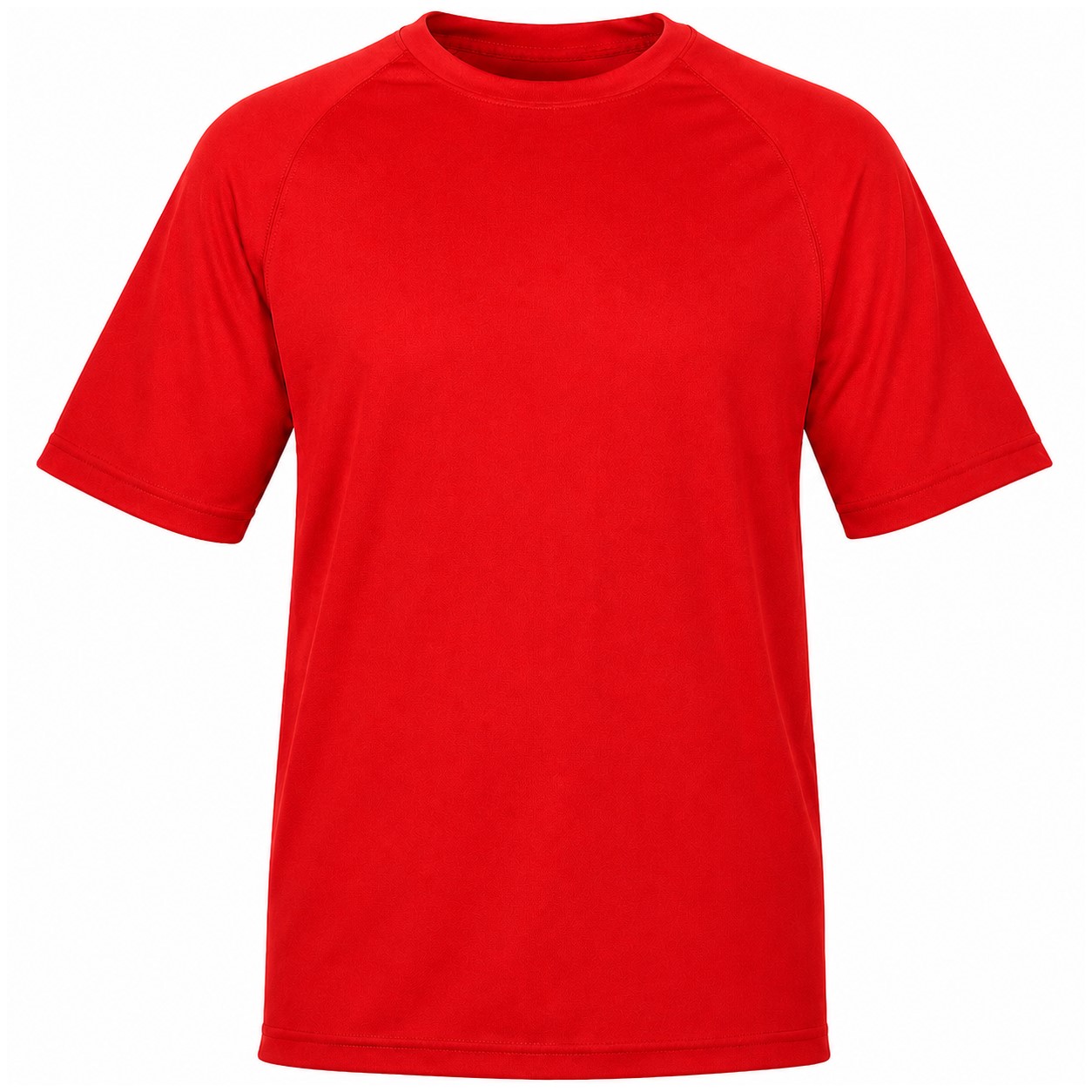 Ladies Recycled Polyester Half Zip Pullover — Red