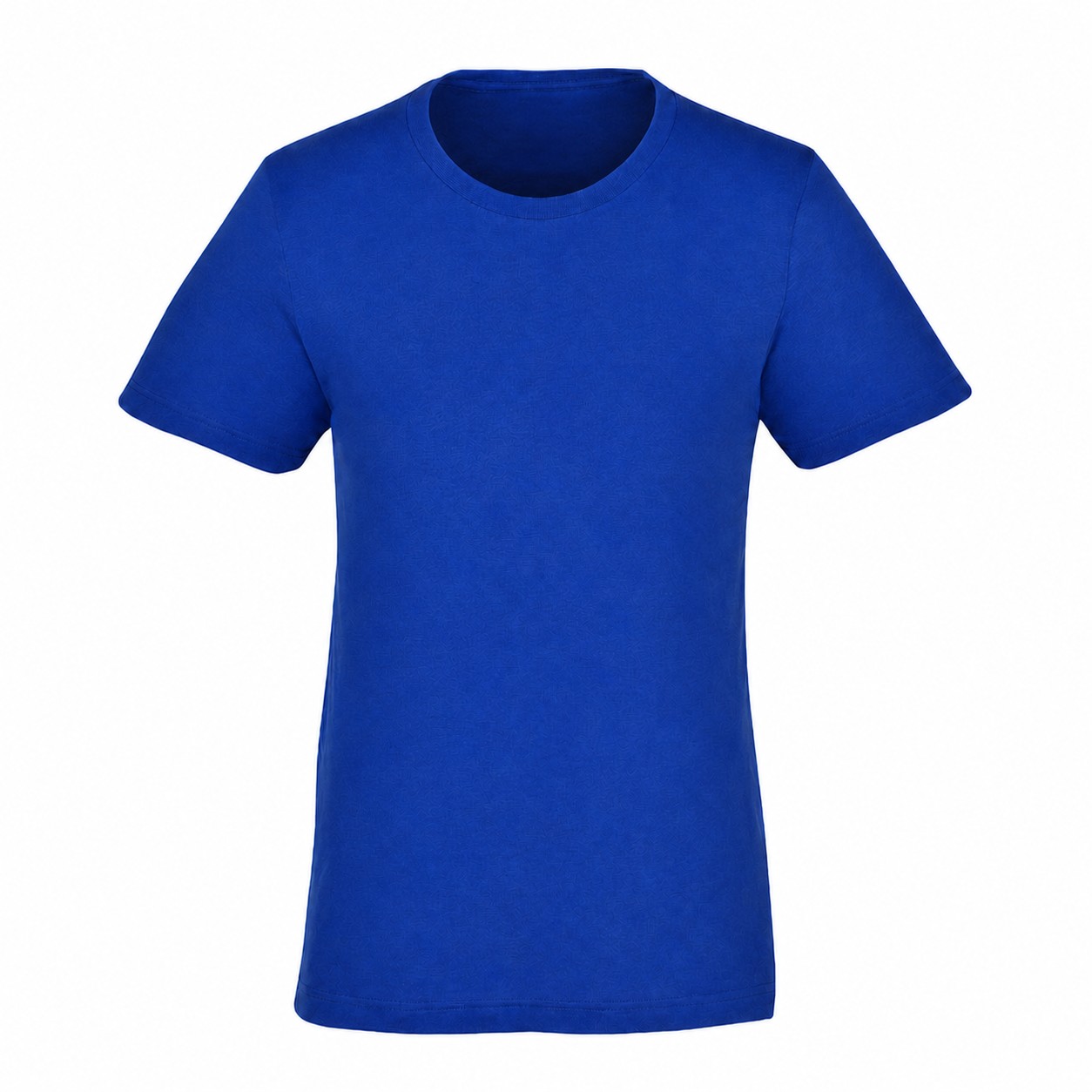 Tri-Blend Crewneck Short Sleeve T-Shirt — Blue