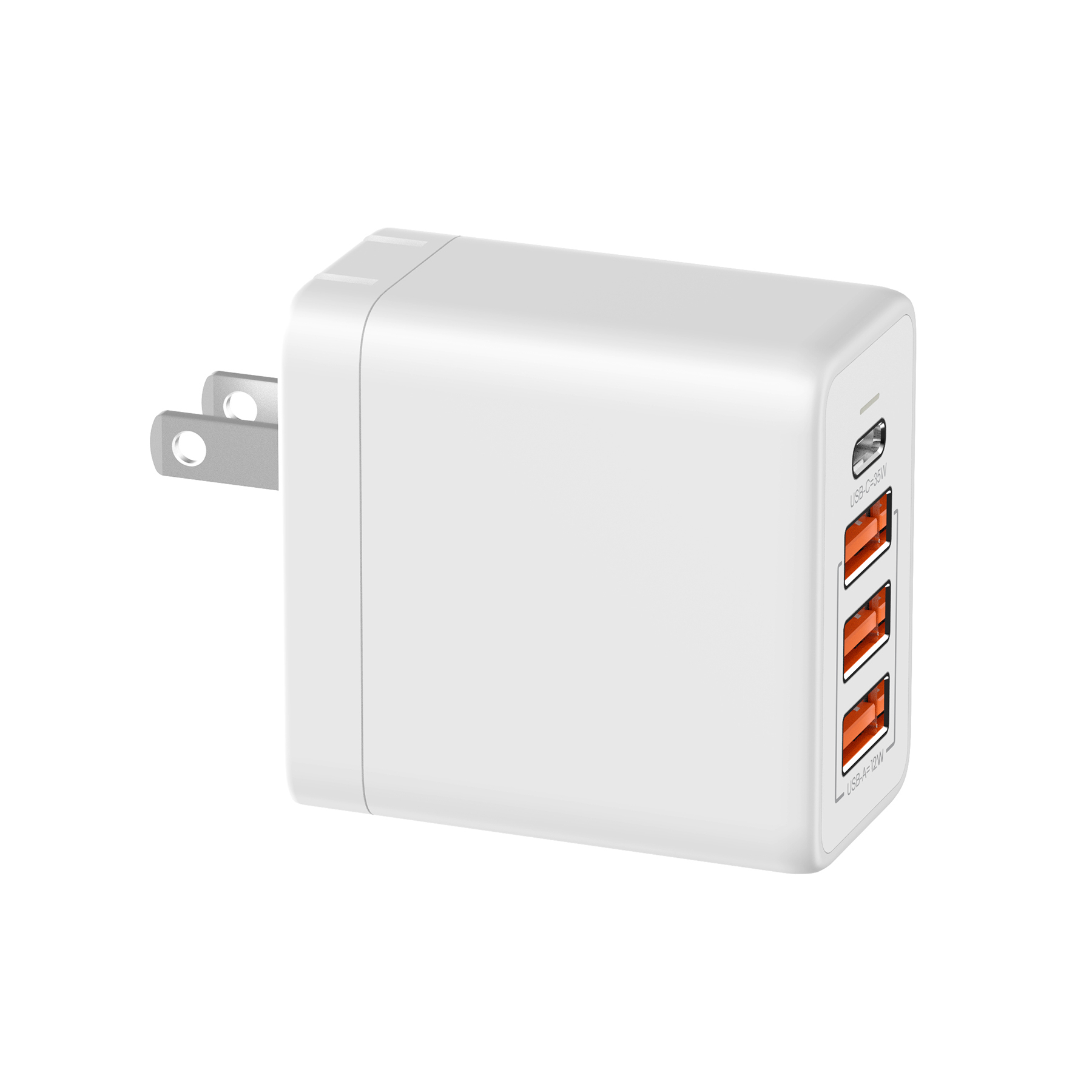 Wall Charger With Foldable Plug — view 2