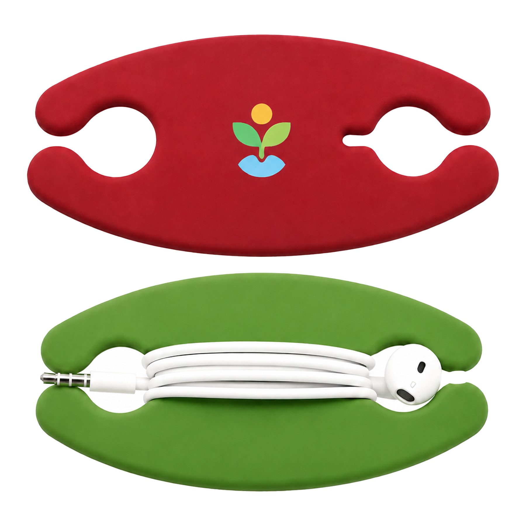 Oval Silicone Cord Winder