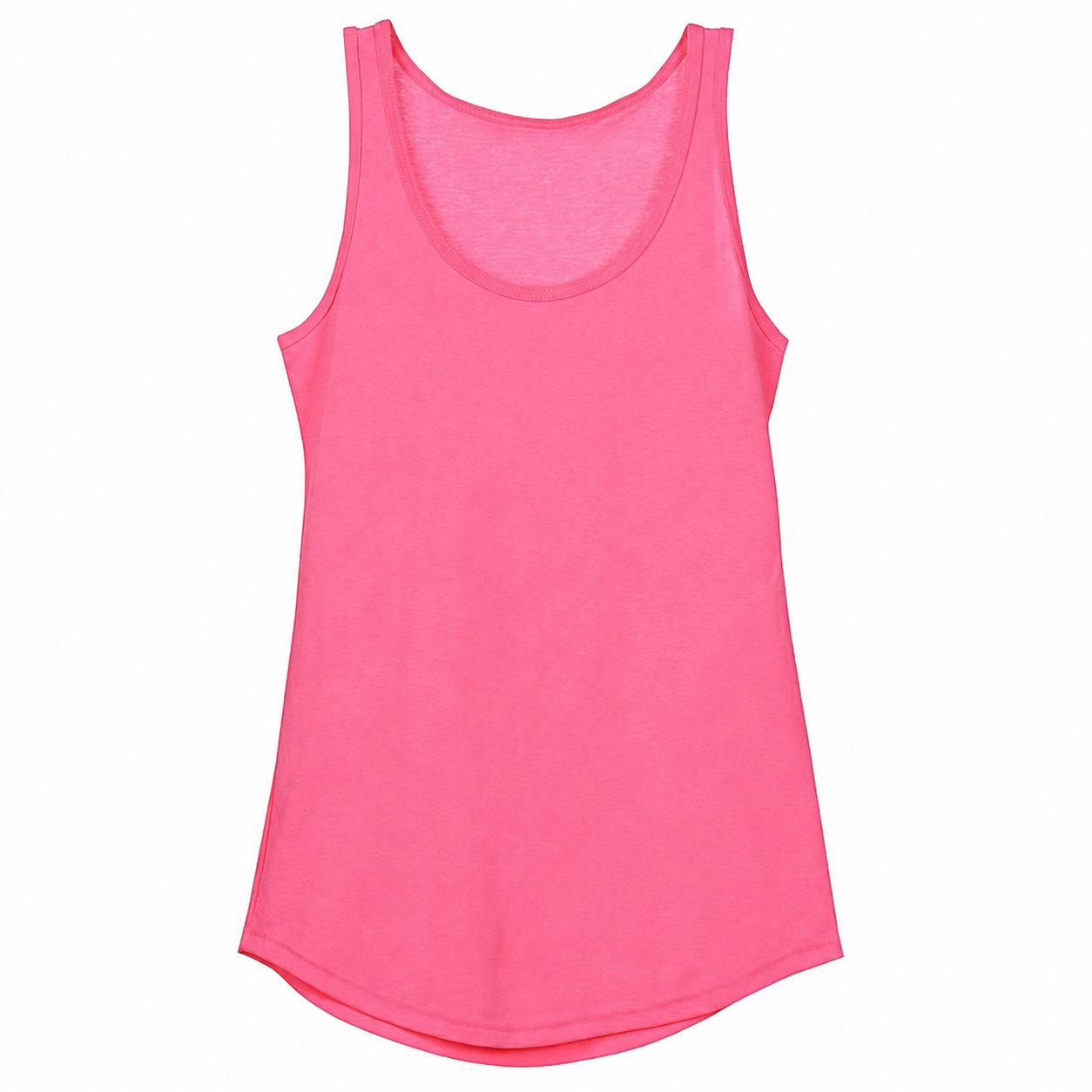 Ladies Cotton Classic Tank Top — view 2