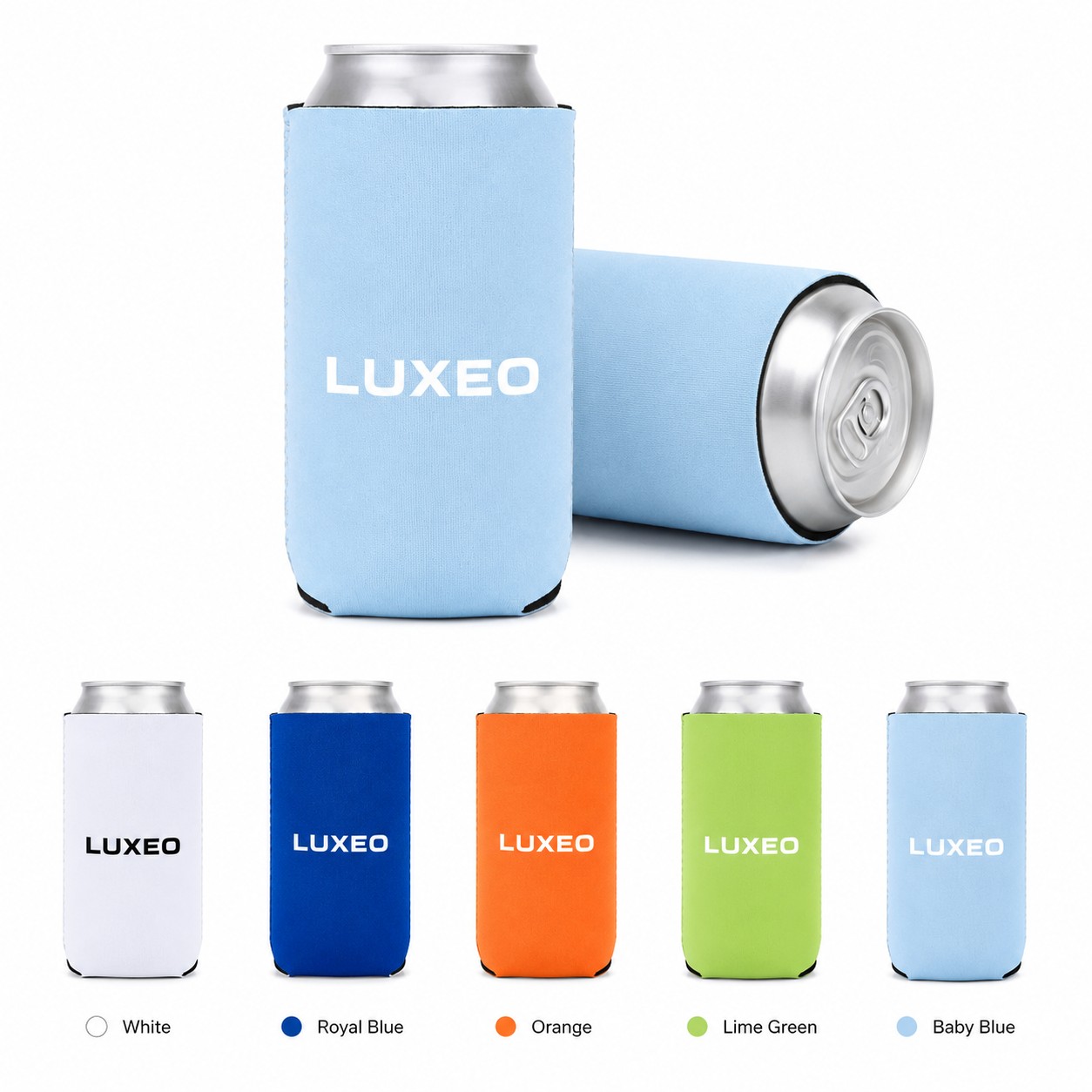 Tall Boy Synthetic Rubber Can Cooler