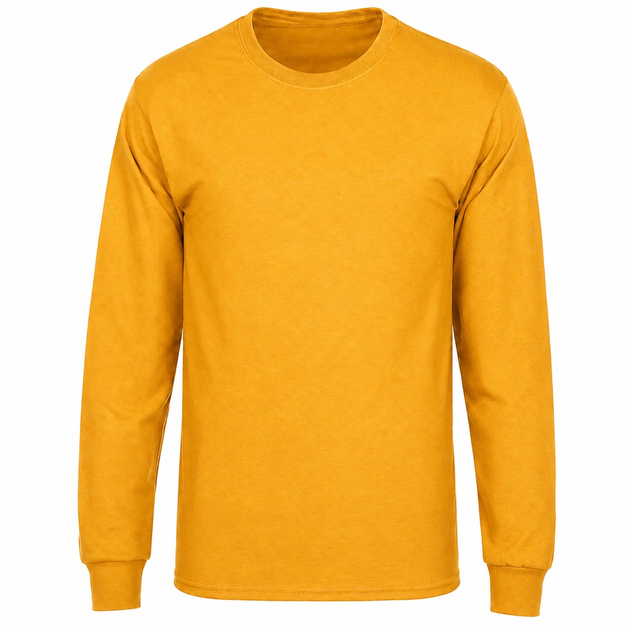 6-Ounce Cotton Long Sleeve Shirt — Gold