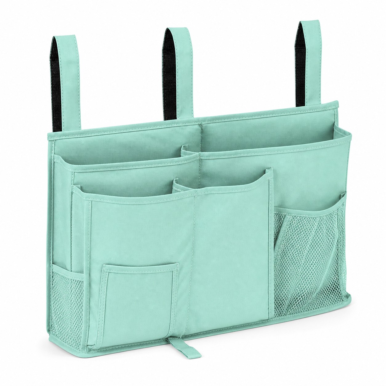 20-Inch Bed Rail Organizer With Eight Pockets — view 2