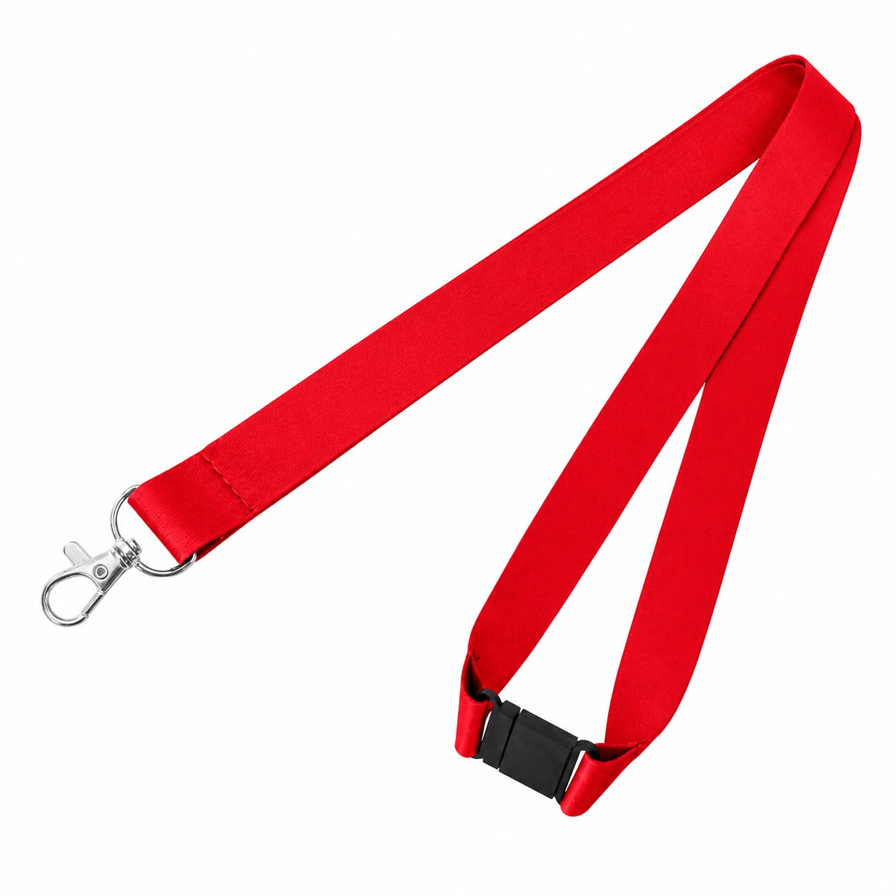 Breakaway Polyester Badge Lanyard — view 2