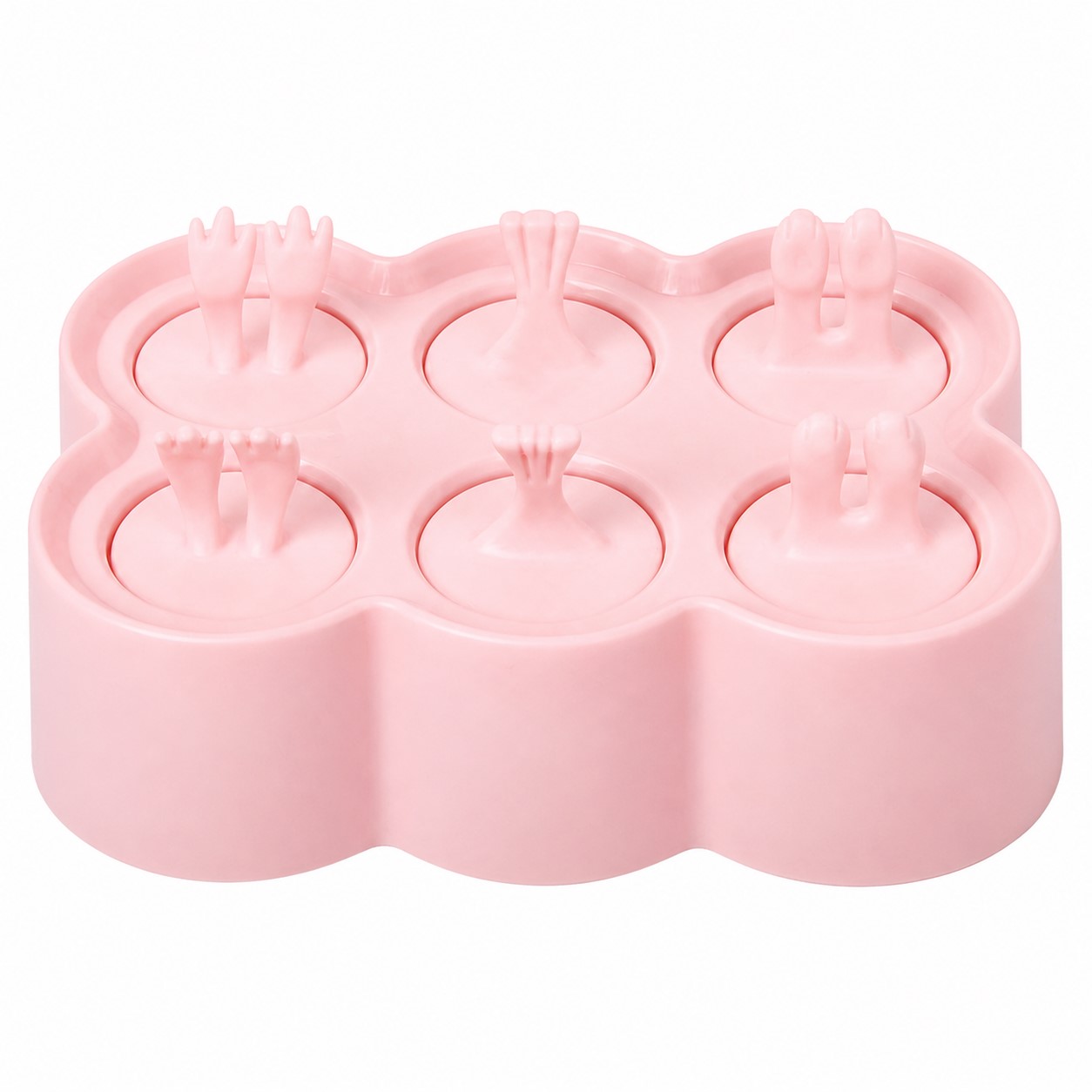 Silicone Six-Cavity Ice Pop Mold — view 2