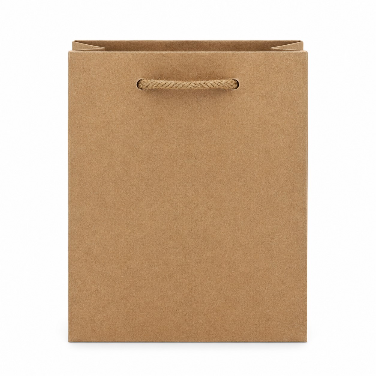 Kraft Paper Gift Bag With Message Tag — view 2