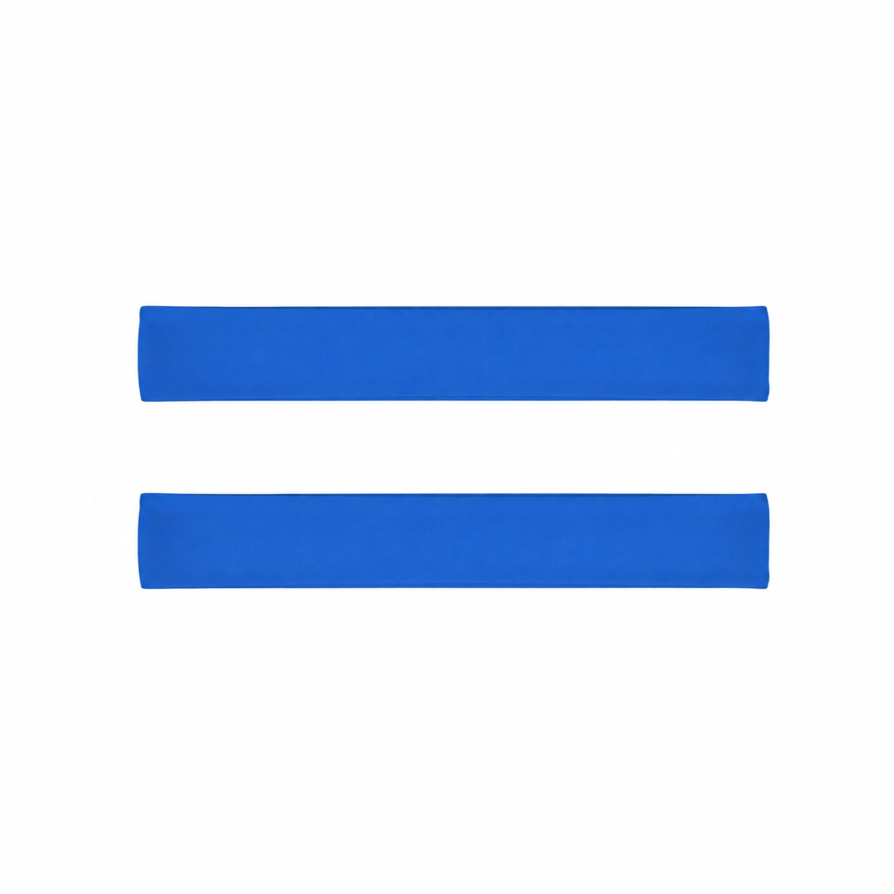 Lightweight Polyester Sports Headband — Blue