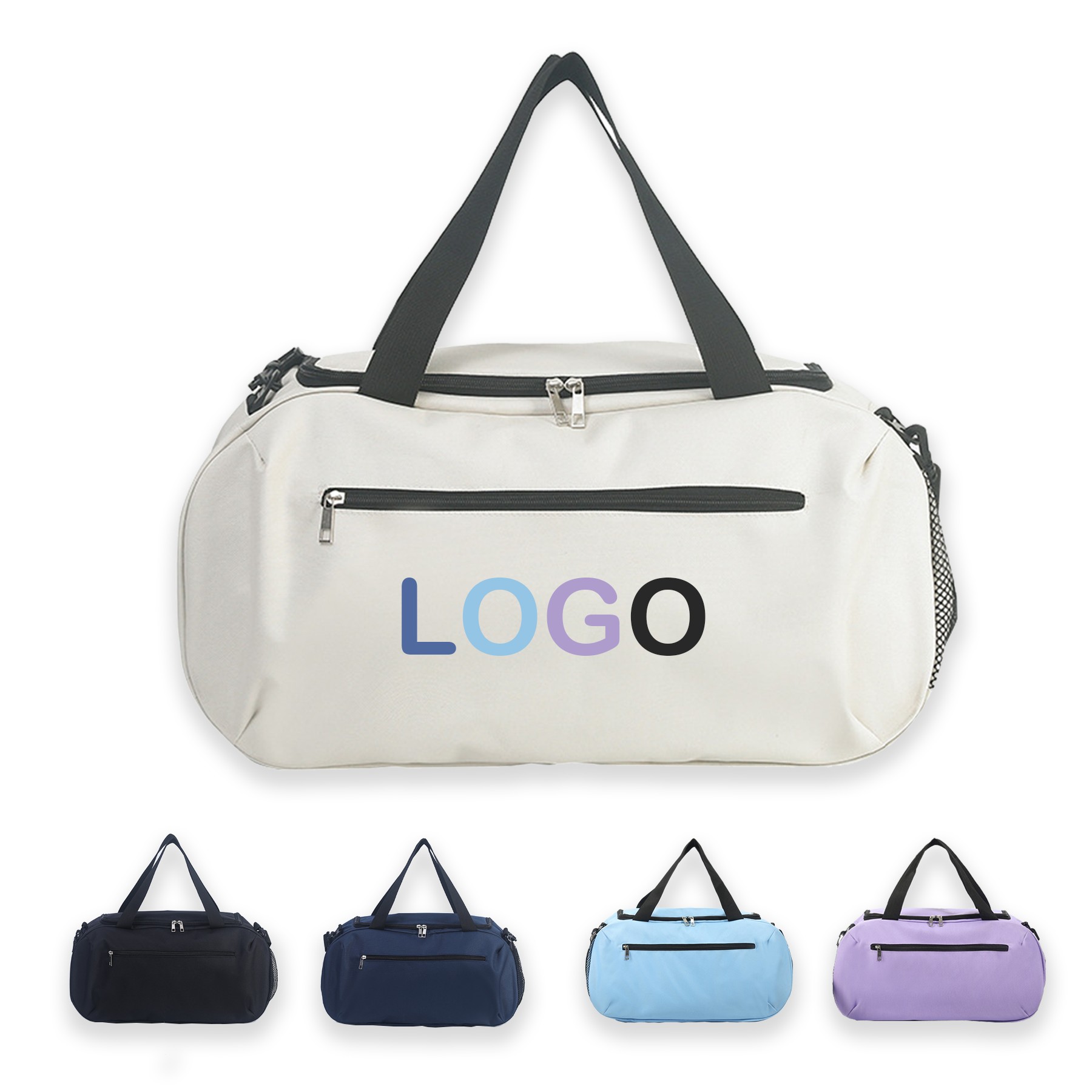 Oxford Shoe Compartment Duffel Bag