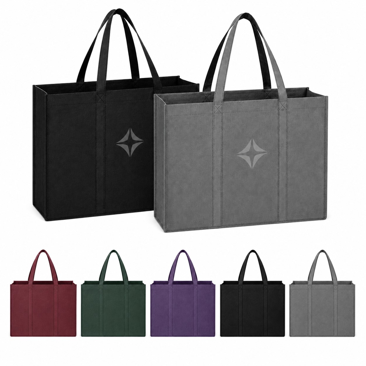 Spacious Non-Woven Tote With Reinforced Handles