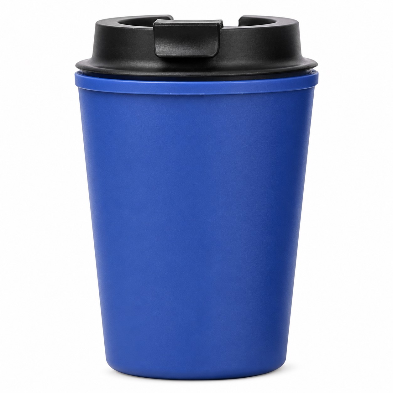 Lidded 12 Oz Bamboo Plastic Coffee Cup — view 2