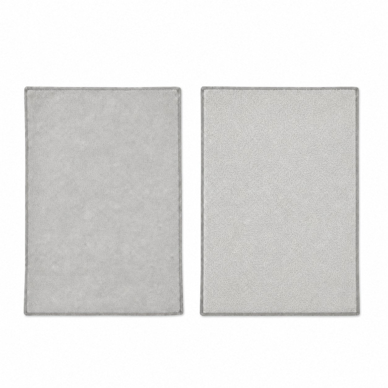 300GSM Cotton Tea Towel — Nickel Silver