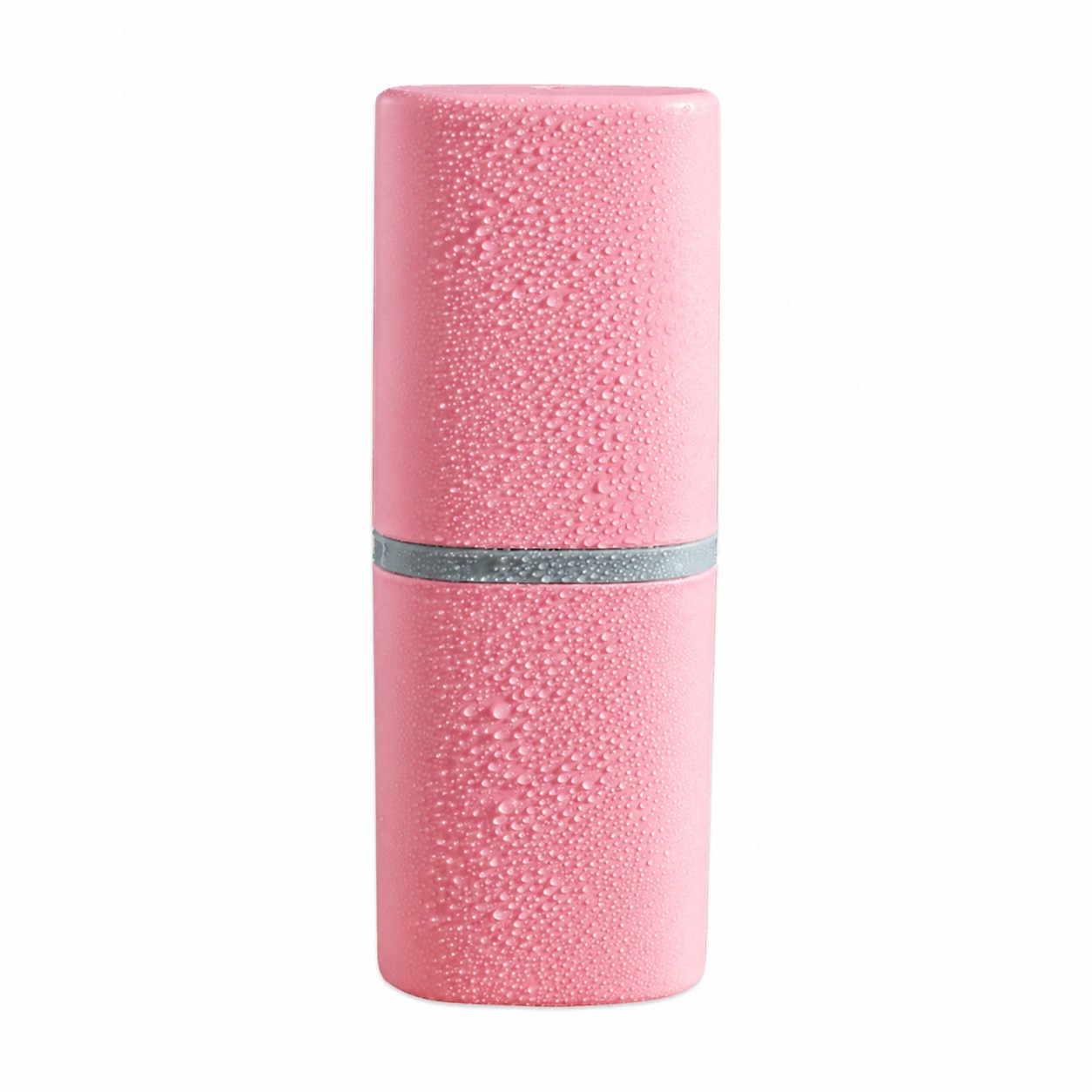 Plastic Toothbrush Travel Tube — Pink