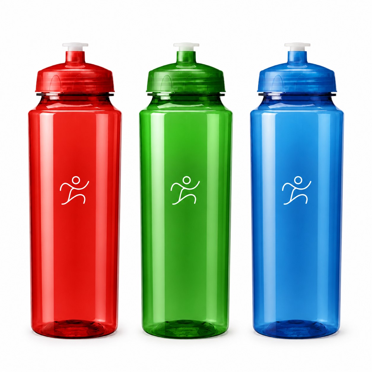 Translucent Polypropylene Measurement Sports Bottle