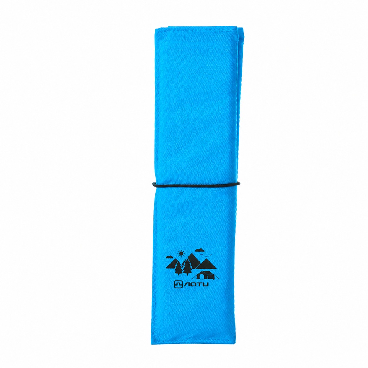 Portable Oxford Folding Sit Pad — Cyan Blue