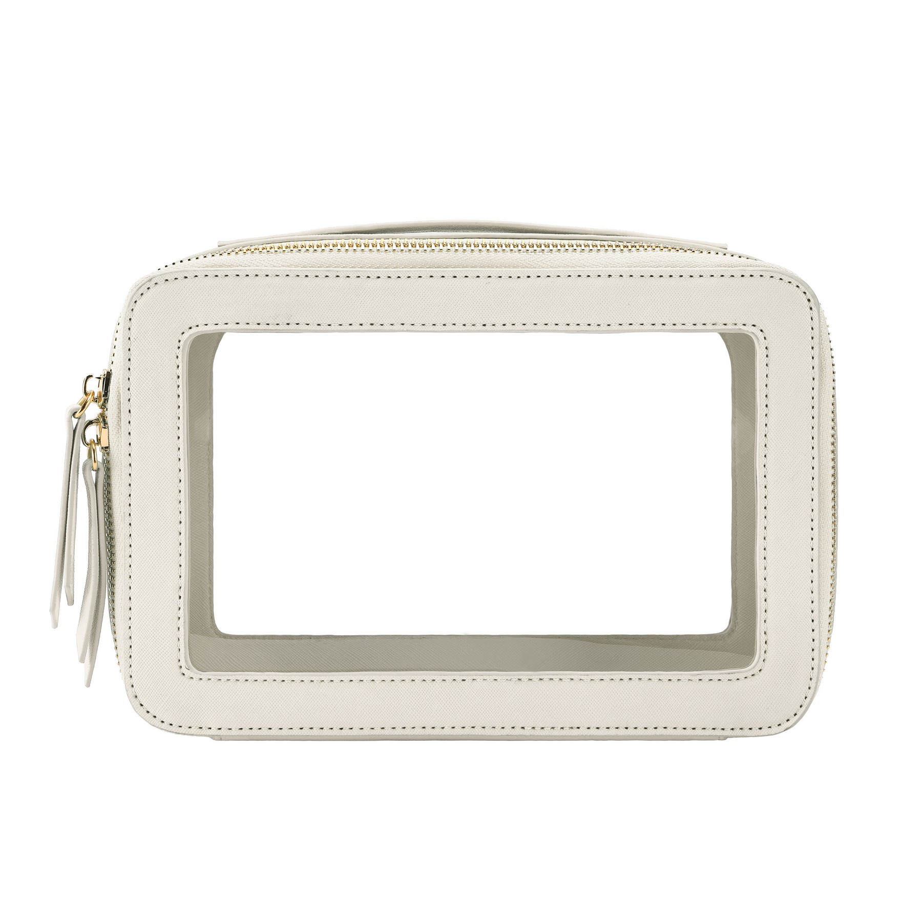 PU Leather Roomy Makeup Bag — view 2