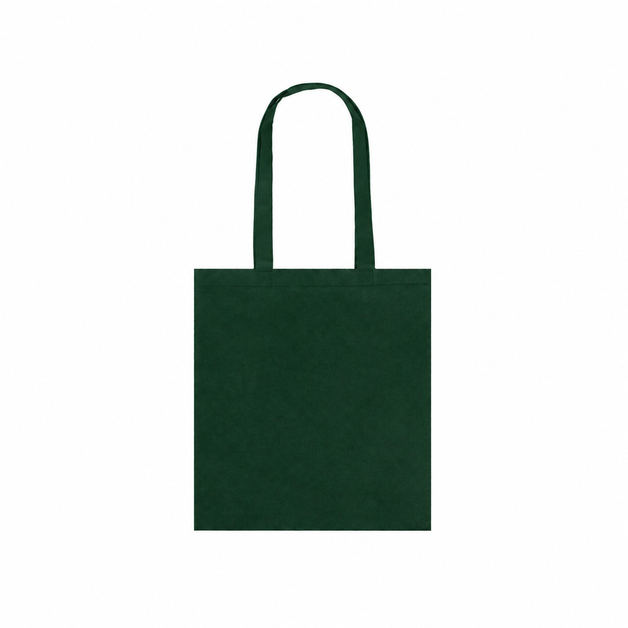80GSM Non-Woven 13" Tote Bag — Forest Green