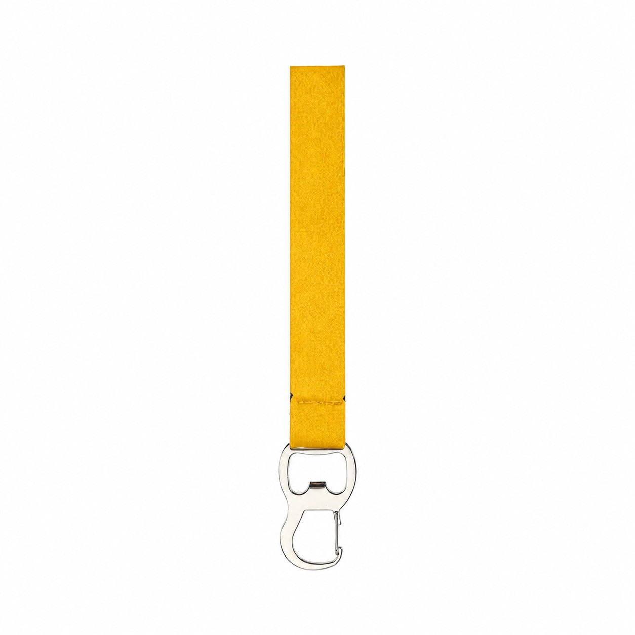 Neoprene Wristband Bottle Opener Keychain — Gold