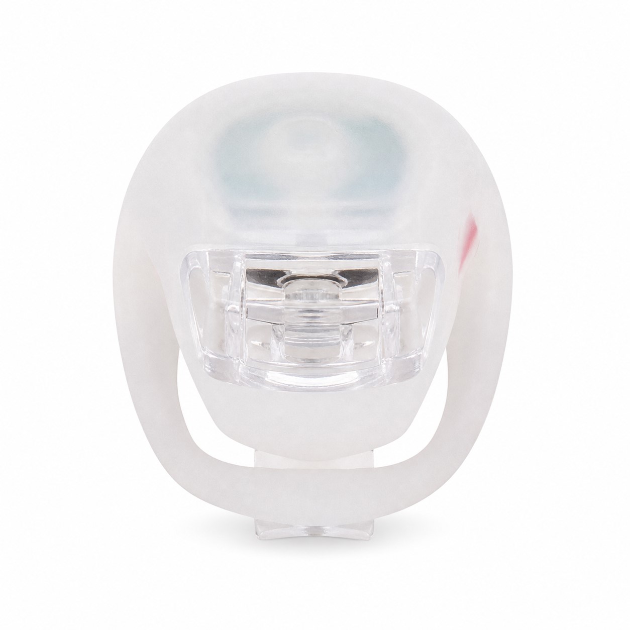 Compact LED Safety Light With Silicone Clip — view 2