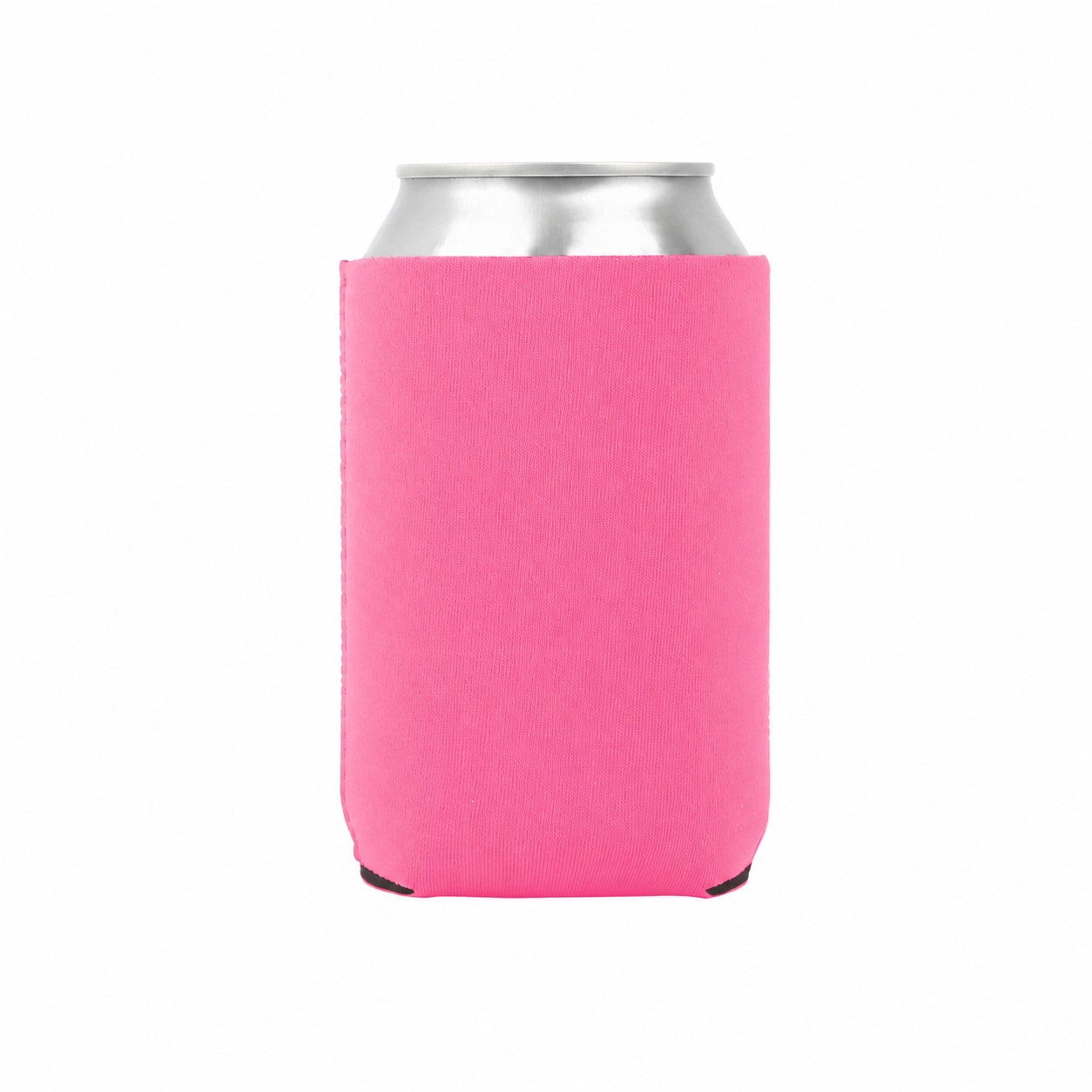 12 Oz Neoprene Can Cooler — Pink