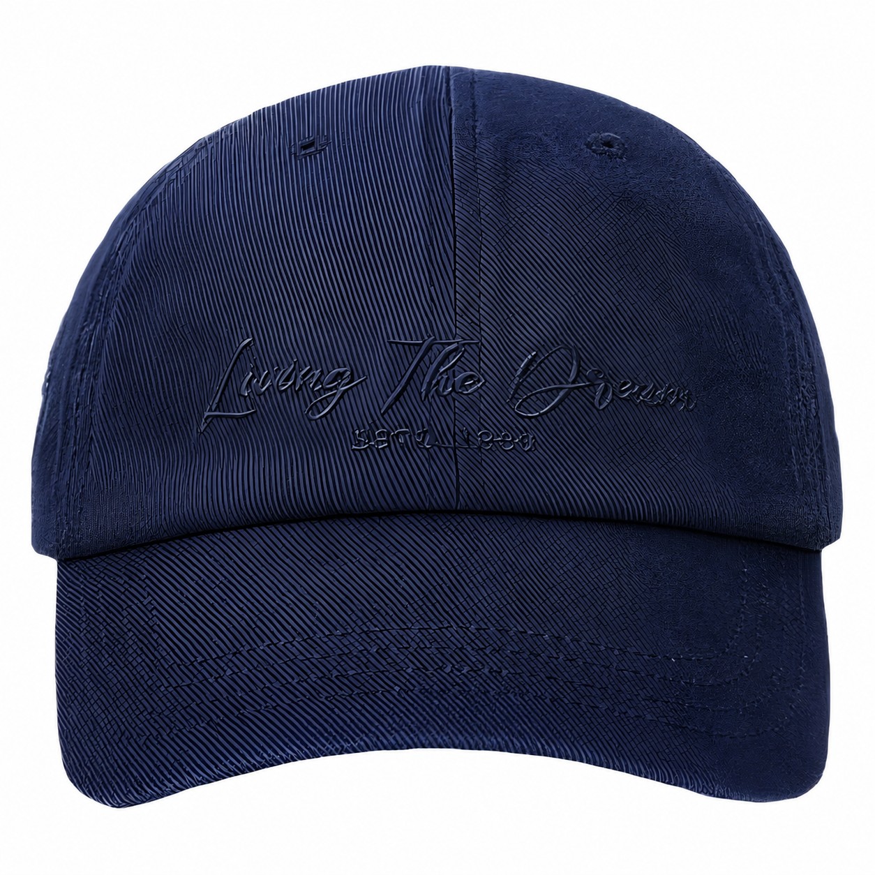 Gradient Polyester Baseball Cap — Dark Blue
