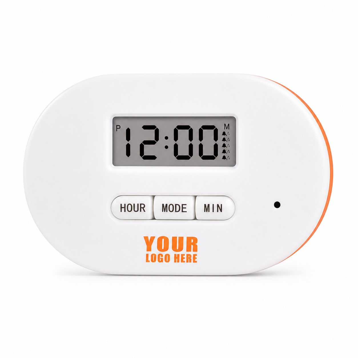 Compact ABS Pill Organizer Timer — view 2