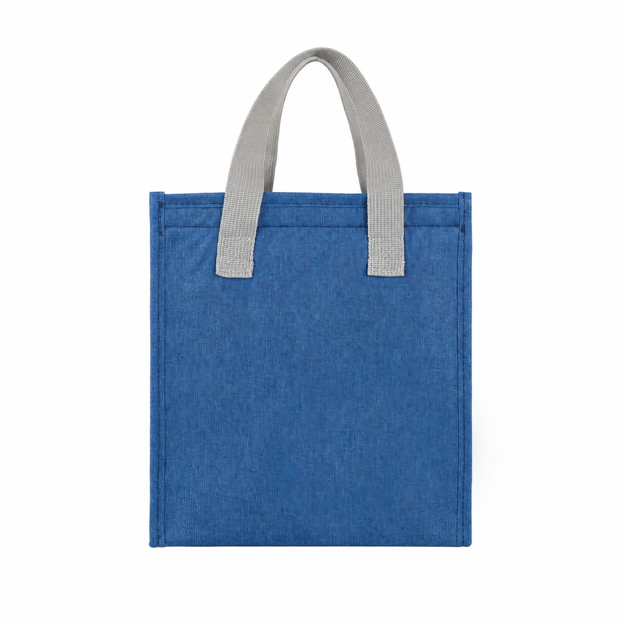 Insulated Lunch Tote Bag — Denim Blue