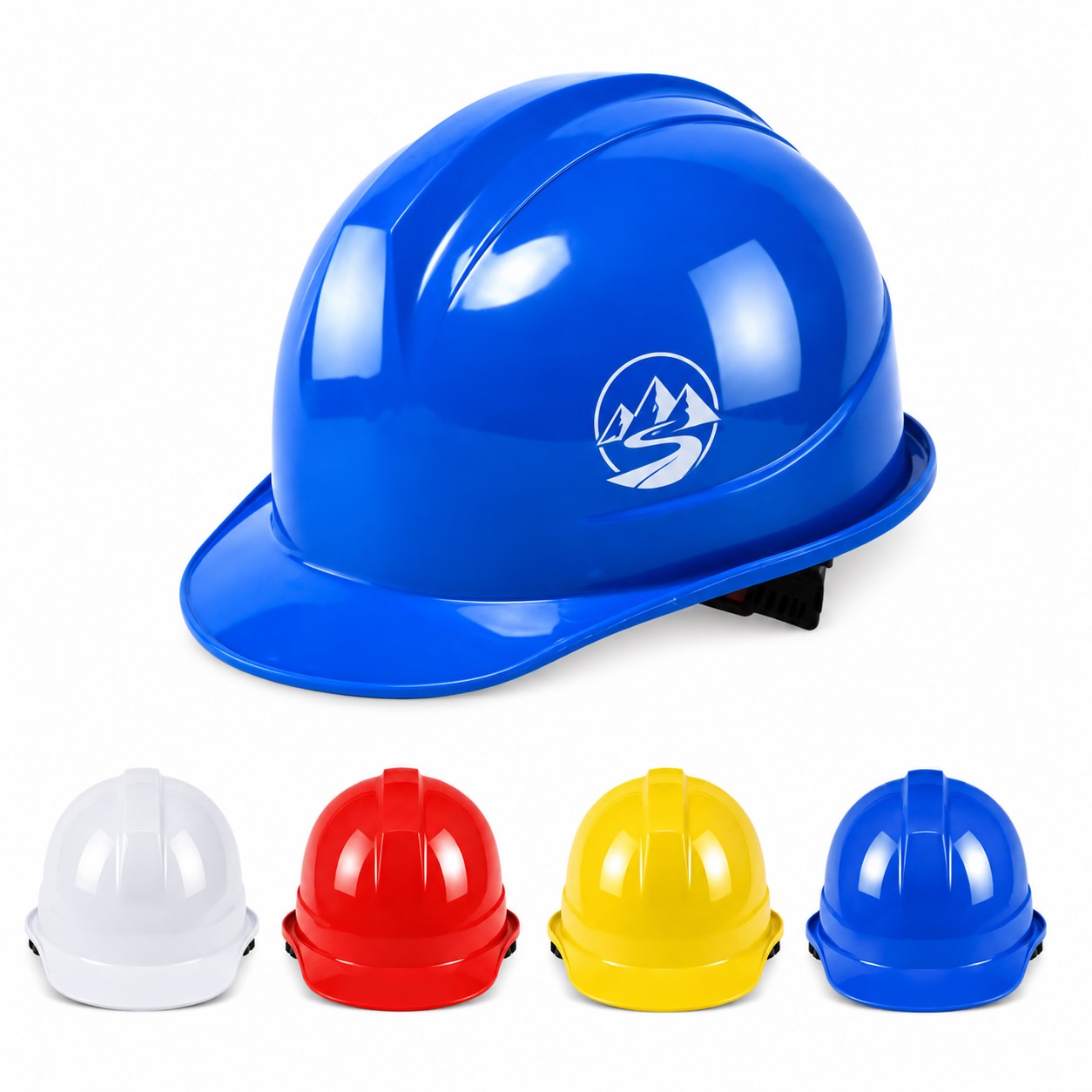 Full Brim Polycarbonate ABS Hard Hat