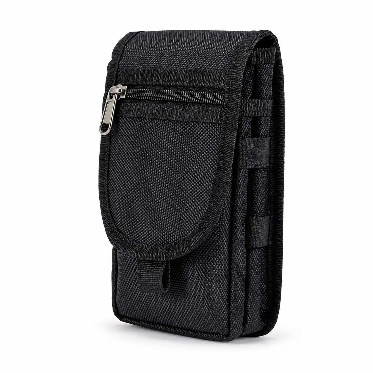 Three Compartment Oxford Belt Phone Pouch — view 2