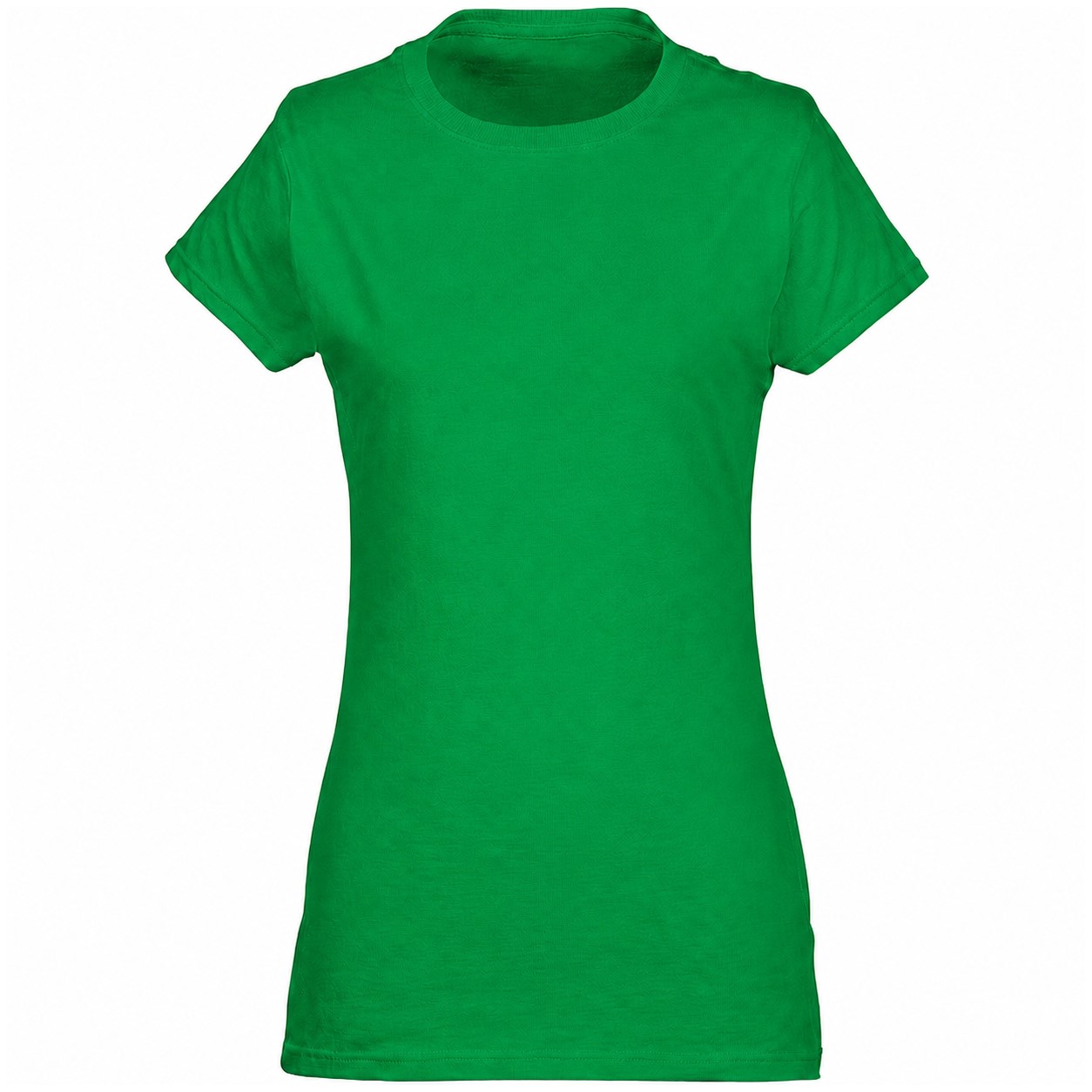 Ladies' Ringspun Cotton T-Shirt — Green
