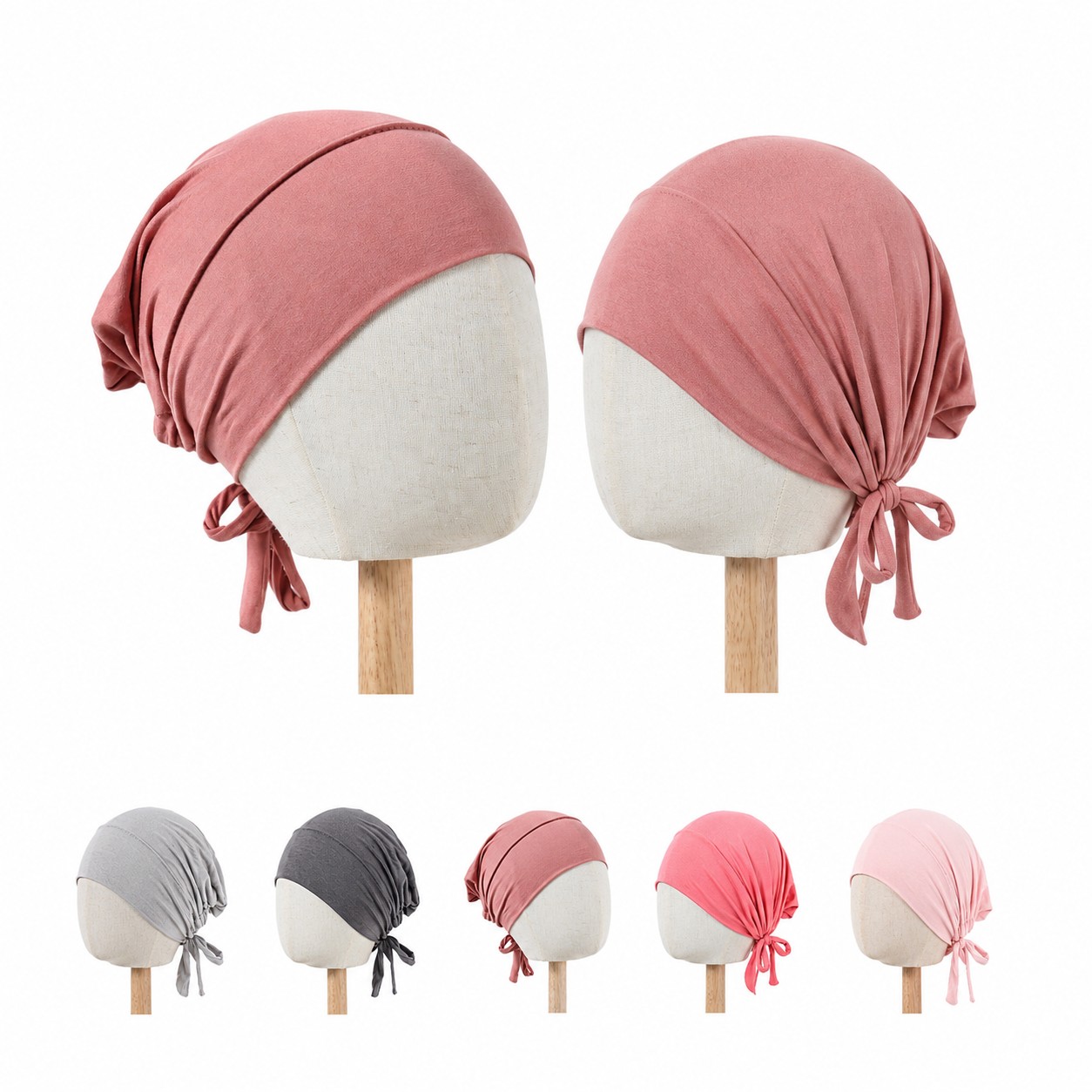 Modal Drawstring Undercap Headwrap