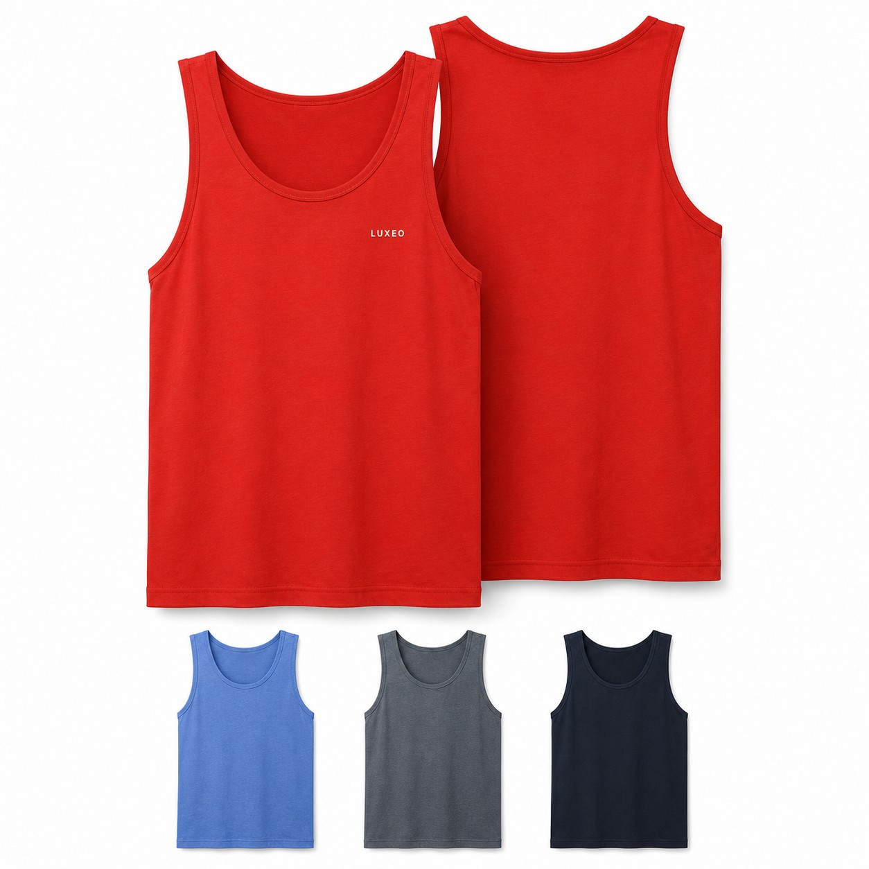 Recycled Knit Spandex Quarter Zip Pullover