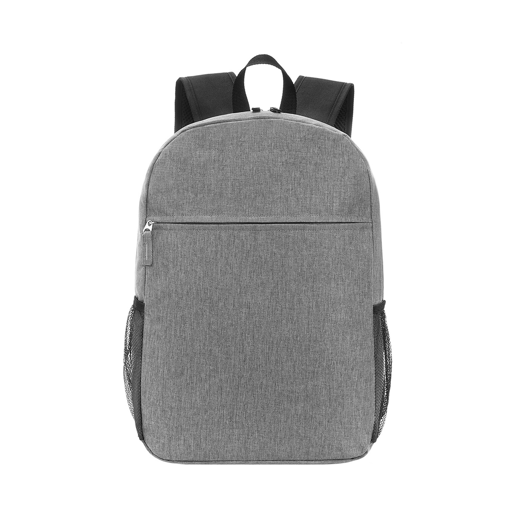 300D Polyester Gray Laptop Backpack — view 2