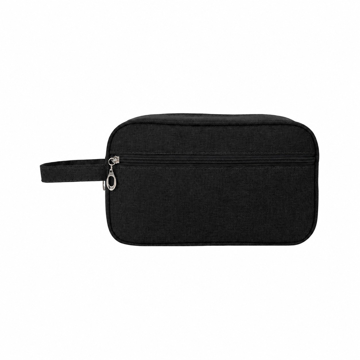 600D Polyester Toiletry Bag — Black