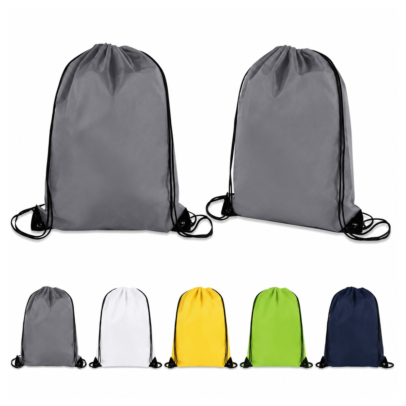 Reinforcement Trim Drawstring Bag