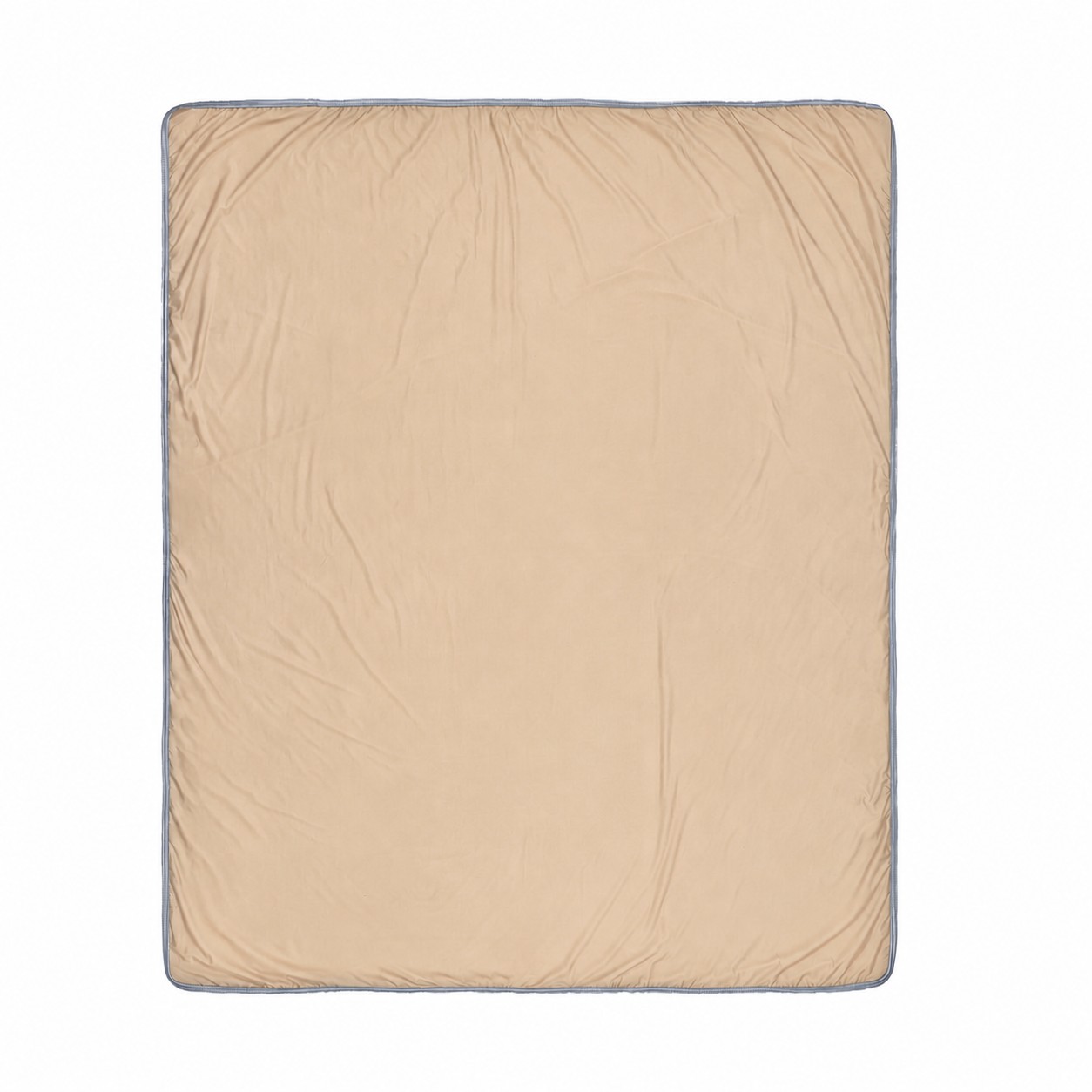 Dual Sided Polyester Cooling Blanket — Tan Beige