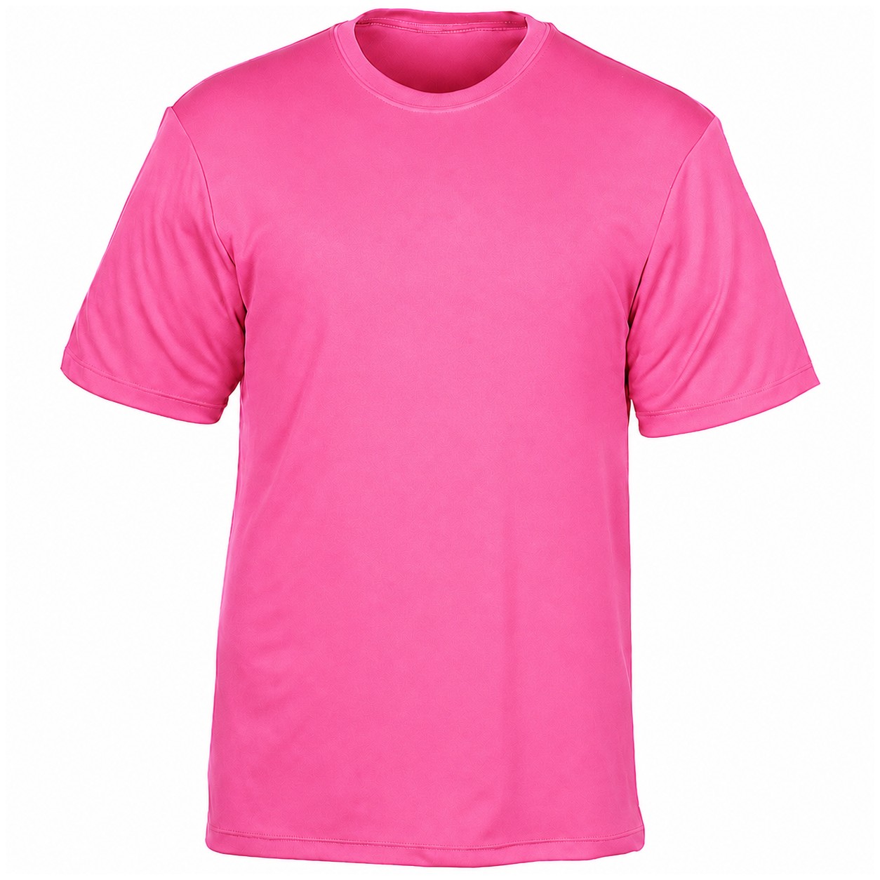 Moisture Wicking Polyester T Shirt — Pink
