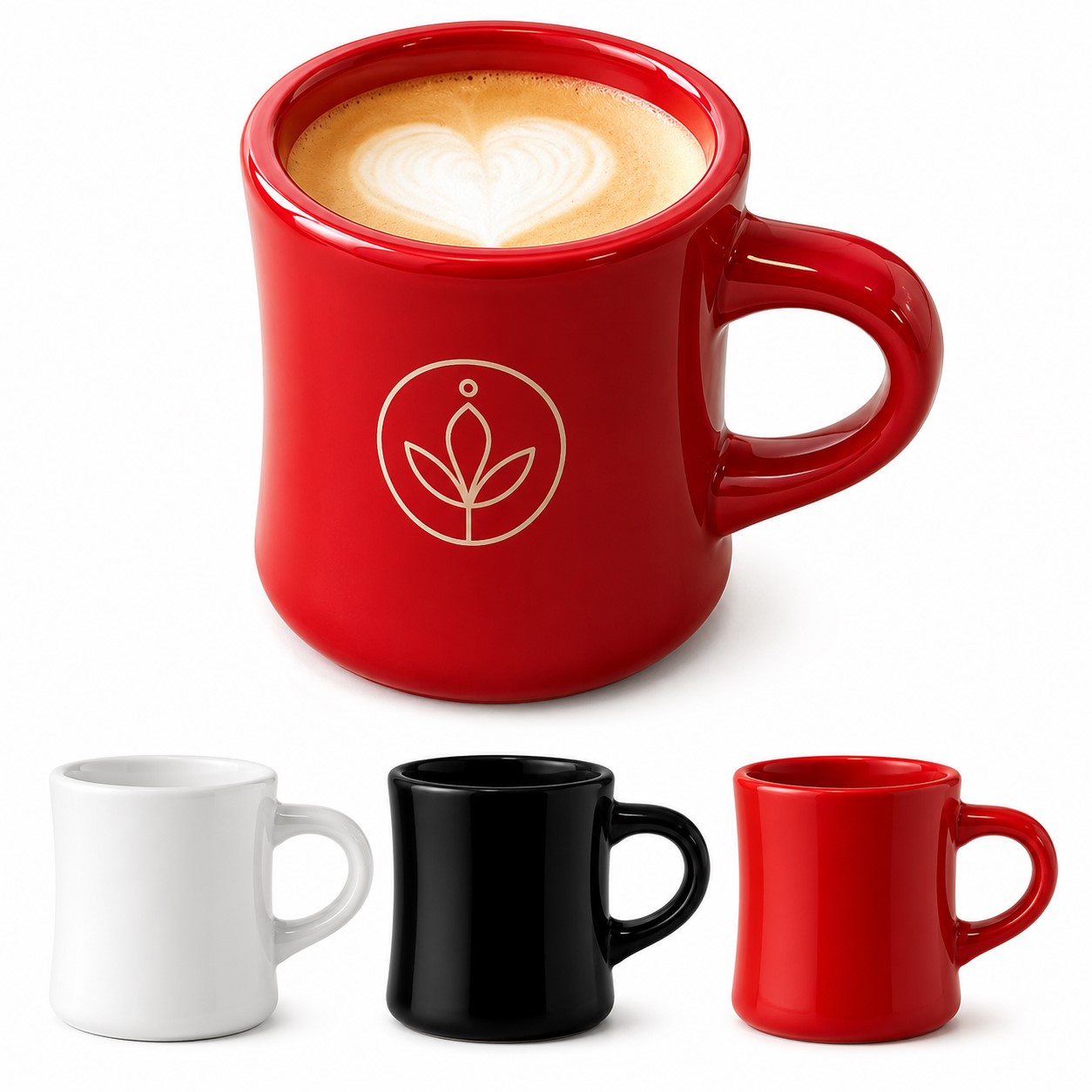 Retro 10 Oz Ceramic Mug