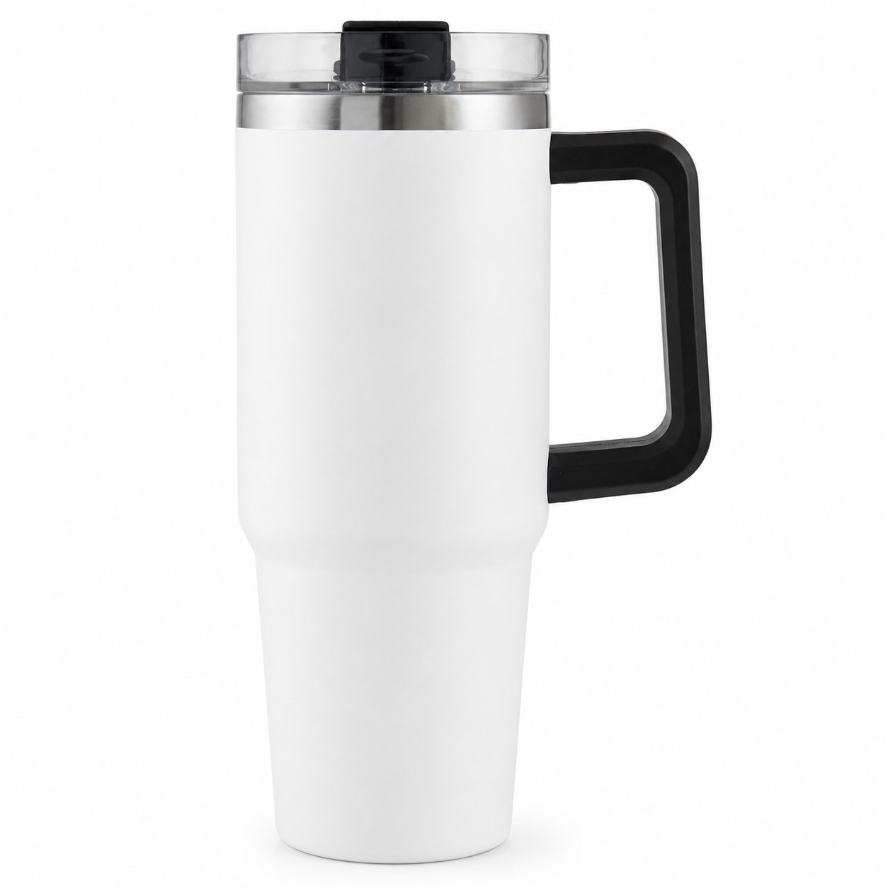 Steel Insulated Commuter Mug With Handle — view 2