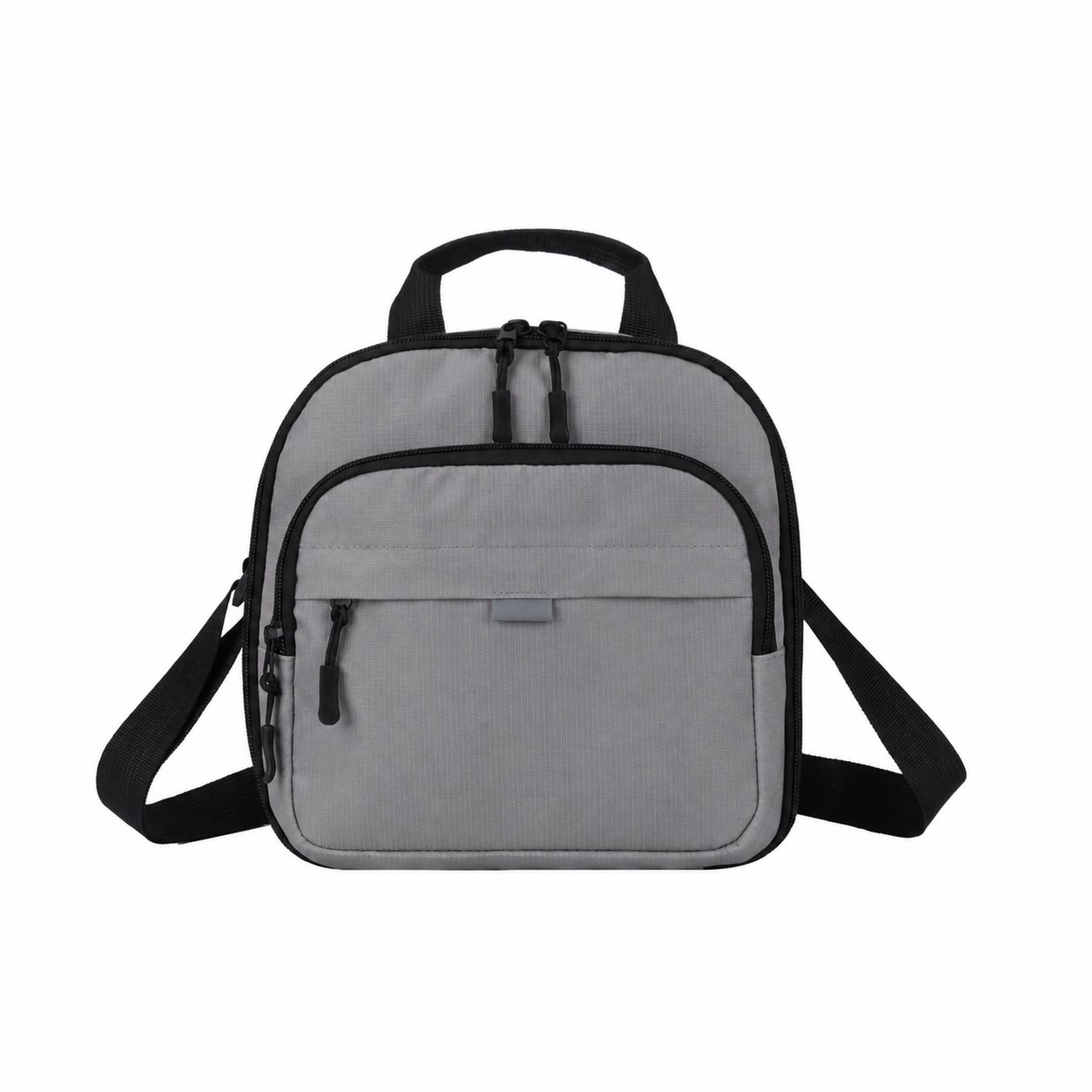 RPET Non-Woven Reinforced Handles Lunch Cooler — Gray