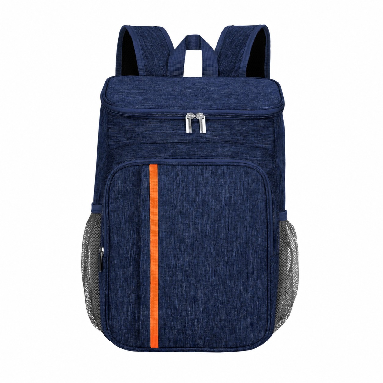 600D Polyester Backpack Cooler — Navy Blue