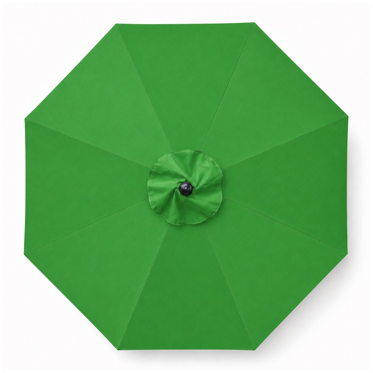 9' Aluminum Market Umbrella Crank Lift — Green